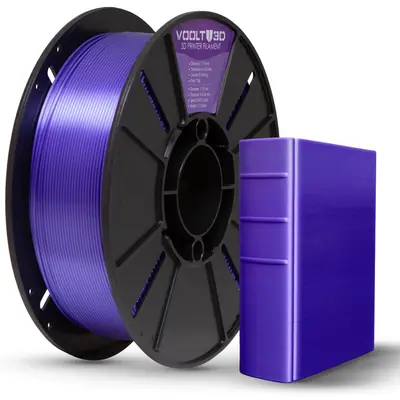 Filamento Voolt3D PLA Lilas Claro 1kg para Impressora 3D 1