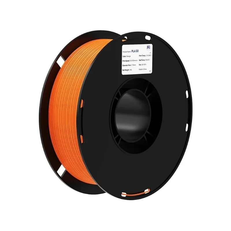 Filamento PLA GO Orange - Laranja BIQU 1,75 mm 1 kg para Impressora 3D