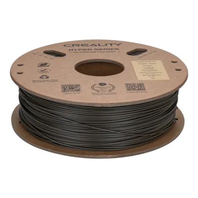 Filamento Hyper PLA-CF Creality 1.75mm 1kg - Amarelo Acinzentado para Impressora 3D 4