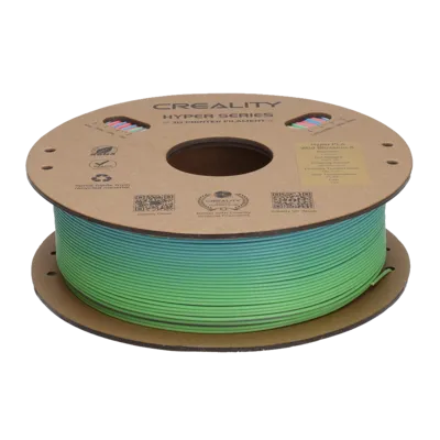Filamento Hyper Series PLA Creality 1.75mm 1kg - Arco-íris Blossom para Impressora 3D 4