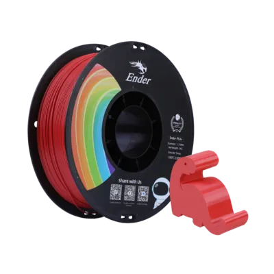 Filamento Ender-PLA+ Creality 1.75mm 1kg - Vermelho para Impressora 3D 1