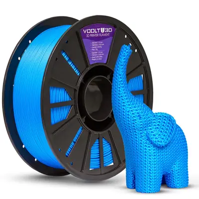 Filamento Voolt3D PLA Basic Azul Ceu 1,75mm 1kg  para Impressora 3D 1