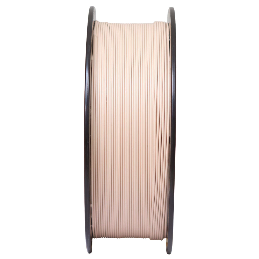 Filamento Voolt3D PLA Bege Caucasiano Velvet High Speed Premium - 1Kg para Impressora 3D 3