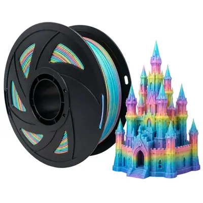 Filamento MasterPrint PLA Rainbow 1 kg para Impressora 3D — filamento para impressora 3D