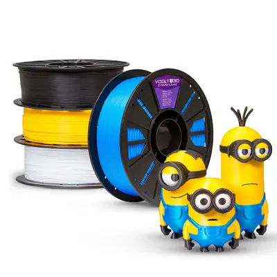 Voolt3D KIT Filamento PLA Sólido Copa do Mundo 2kg para Impressora 3D — filamento para impressora 3D