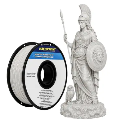 Filamento MasterPrint PLA Marmore 1 kg para Impressora 3D — filamento para impressora 3D