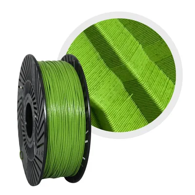Filamento PLA Premium Verde Musgo para Impressora 3D 2