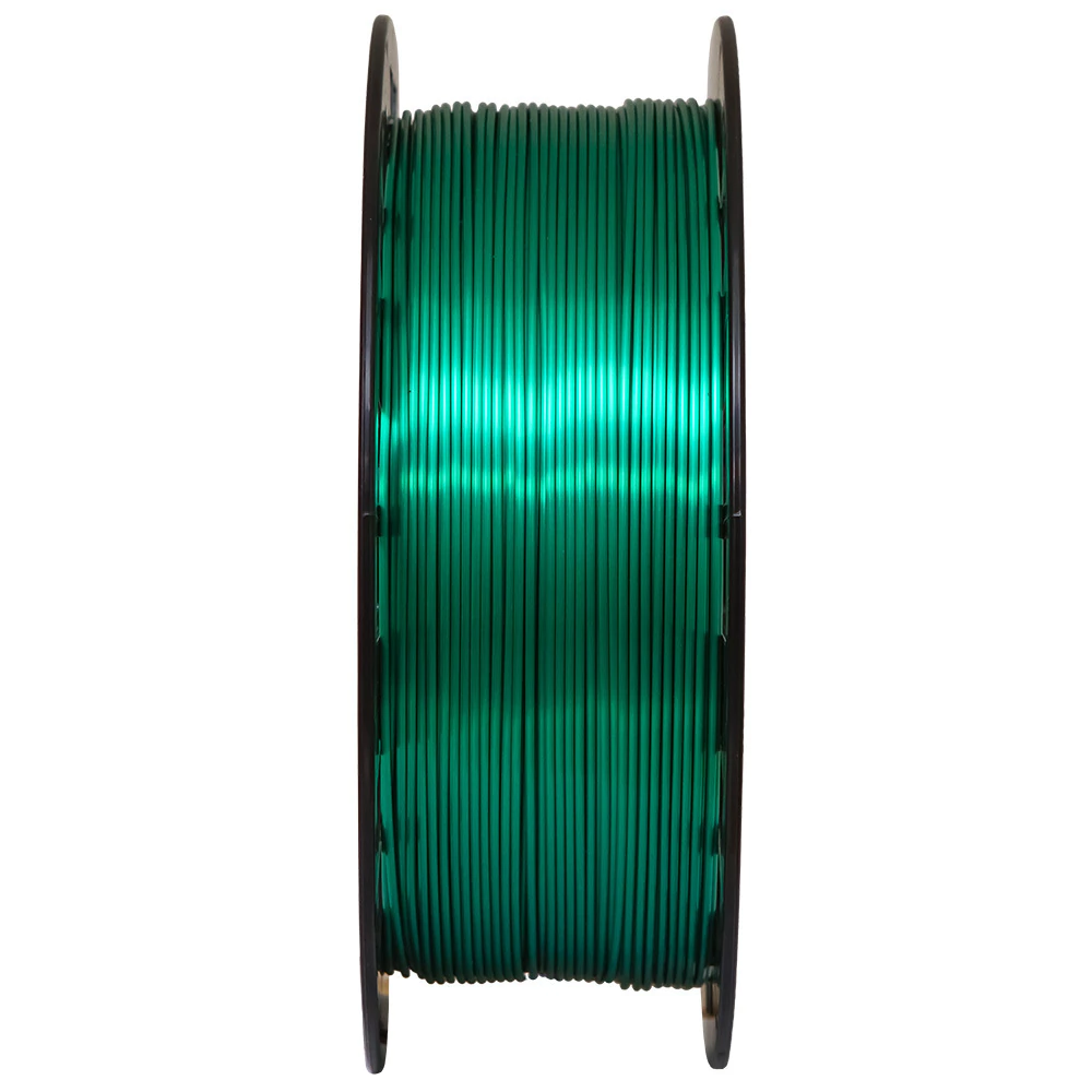 Filamento Voolt3D PLA Duo Color Shadow Verde com Preto V-Silk - 1kg para Impressora 3D 3