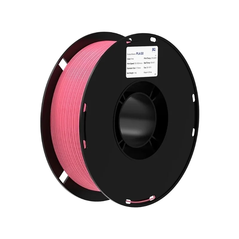 Filamento PLA GO Pink - Rosa BIQU 1,75 mm 1 kg para Impressora 3D