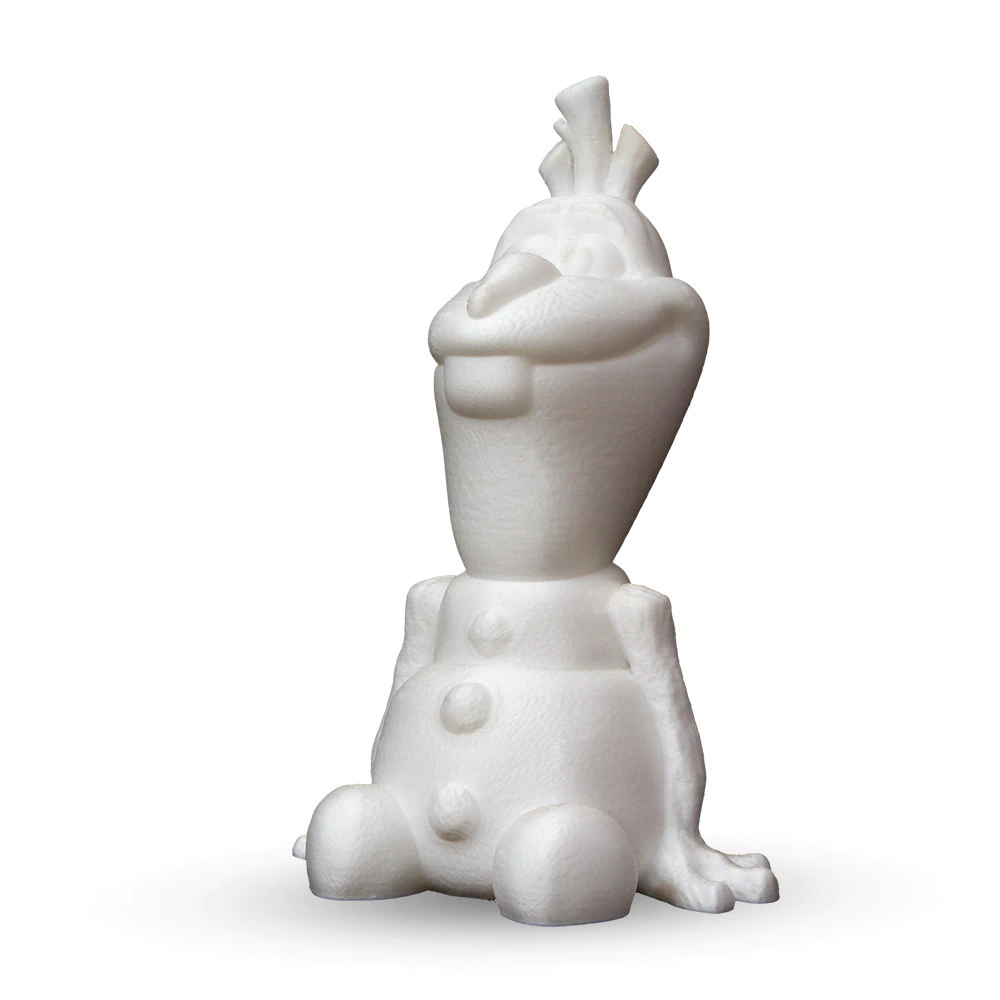 Voolt3D KIT Filamento PLA Branco Velvet 3Kg para Impressora 3D 2
