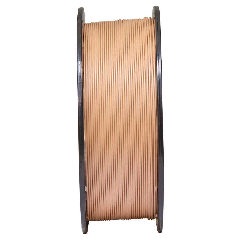 Filamento Voolt3D PLA Marrom Cappuccino Velvet 1kg para Impressora 3D 3
