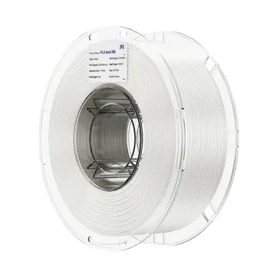 Filamento PLA Aura Silk White - Branco BIQU 1,75 mm 1 kg para Impressora 3D — filamento para impressora 3D