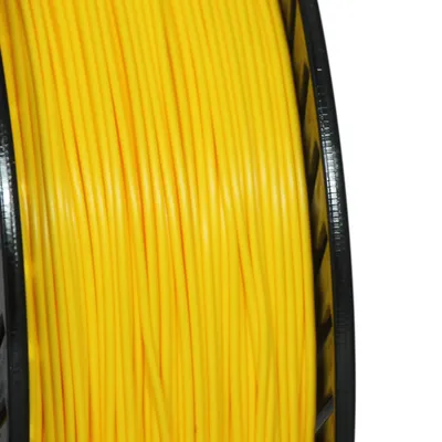 Filamento PLA Premium Amarelo Solar para Impressora 3D 2