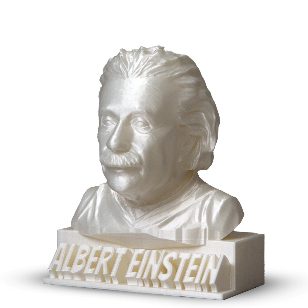 Filamento Voolt3D PLA Branco Pérola V-Silk High Speed Premium - 1Kg para Impressora 3D 2