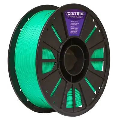Filamento Voolt3D PLA Verde Velvet 1kg para Impressora 3D — filamento para impressora 3D