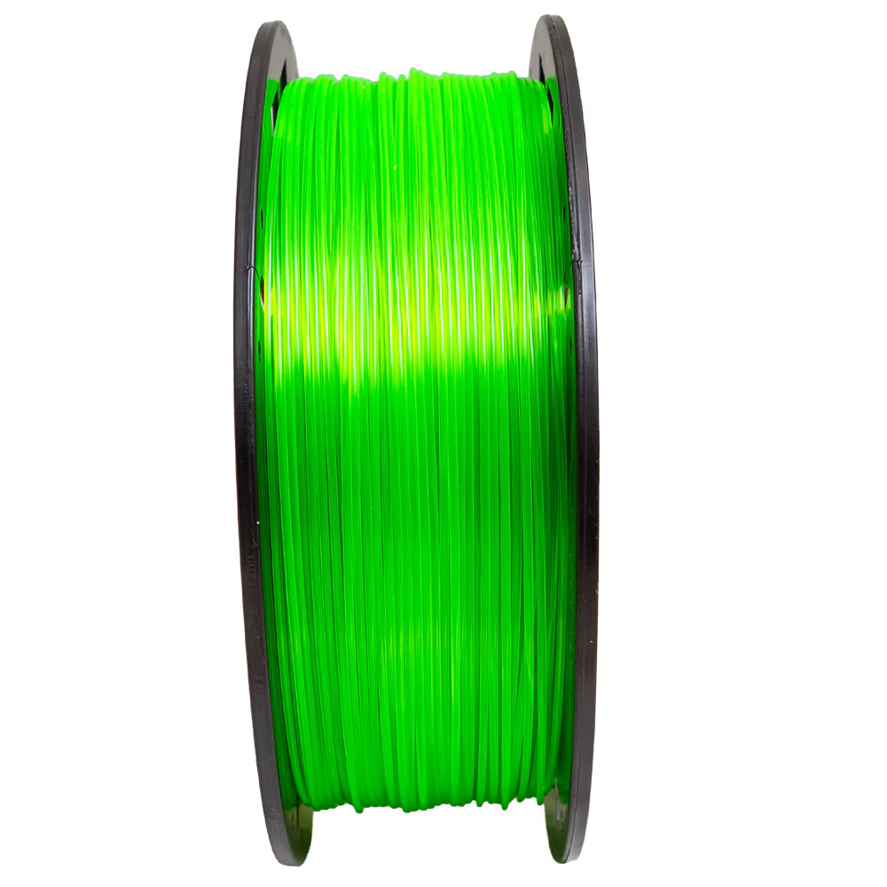 Filamento Voolt3D PETG HF Verde Neon Translúcido High Fluidity Premium - 1Kg para Impressora 3D 4