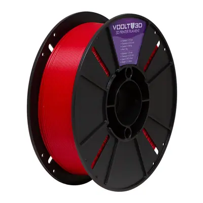 Filamento Voolt3D ABS Vermelho 1kg para Impressora 3D — filamento para impressora 3D