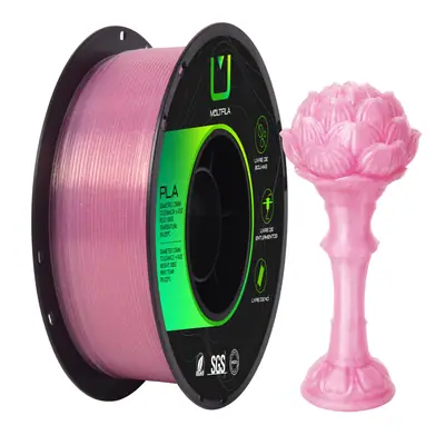 Filamento Pla Translúcido Rosa 1kg Multifila Para Impressora 3D 1.75mm — filamento para impressora 3D