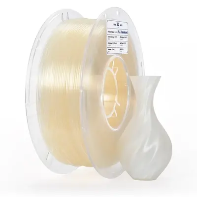 Filamento PLA Translúcido Jade White - Branco Jade BIQU 1,75 mm 1 kg para Impressora 3D — filamento para impressora 3D