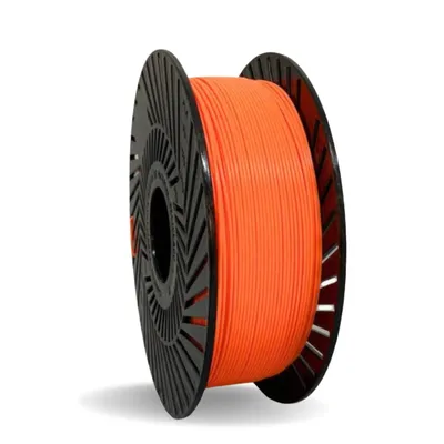 Filamento PLA Premium Laranja Neon Signal para Impressora 3D 1