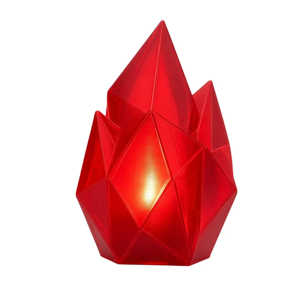 Filamento MasterPrint PETG Translucido Vermelho 1 kg para Impressora 3D 2