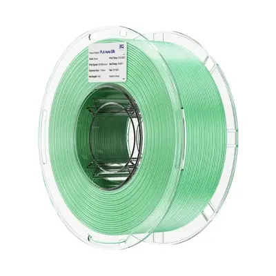 Filamento PLA Aura Silk Green - Verde BIQU 1,75 mm 1 kg para Impressora 3D — filamento para impressora 3D