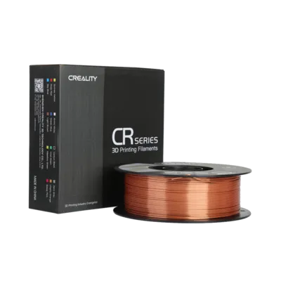 Filamento PLA CR-Silk Creality 1.75mm 1kg - Cobre Avermelhado para Impressora 3D 4