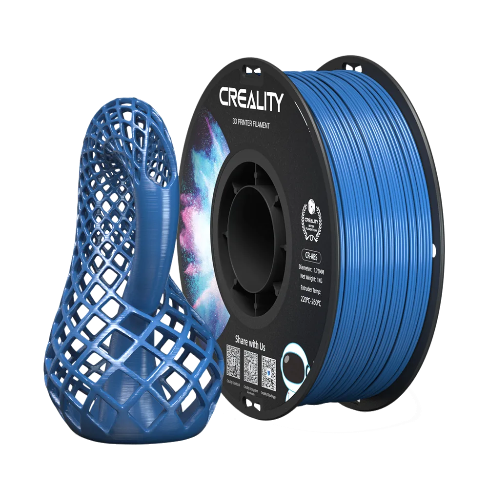 Filamento CR-ABS Creality 1.75mm 1kg - Azul para Impressora 3D