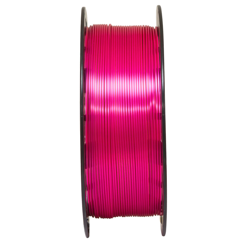 Filamento Voolt3D PLA Tri Color Dourado / Laranja / Rosa Choque V-Silk 1kg para Impressora 3D 3