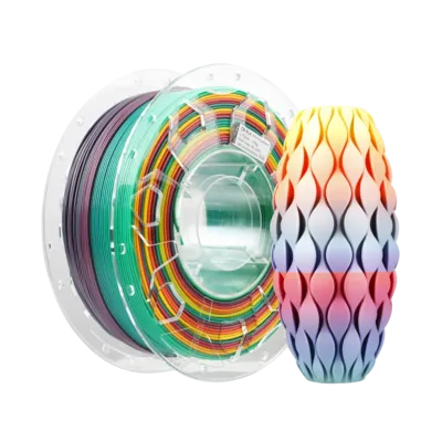 Filamento CR-PLA Creality 1.75mm 1kg - Arco-íris para Impressora 3D 1