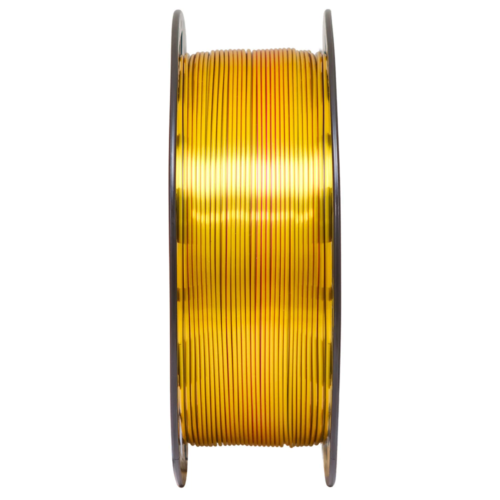 Voolt3D Rolo PLA Tri Color Ametista / Azul Safira / Dourado V-Silk 1kg para Impressora 3D 3