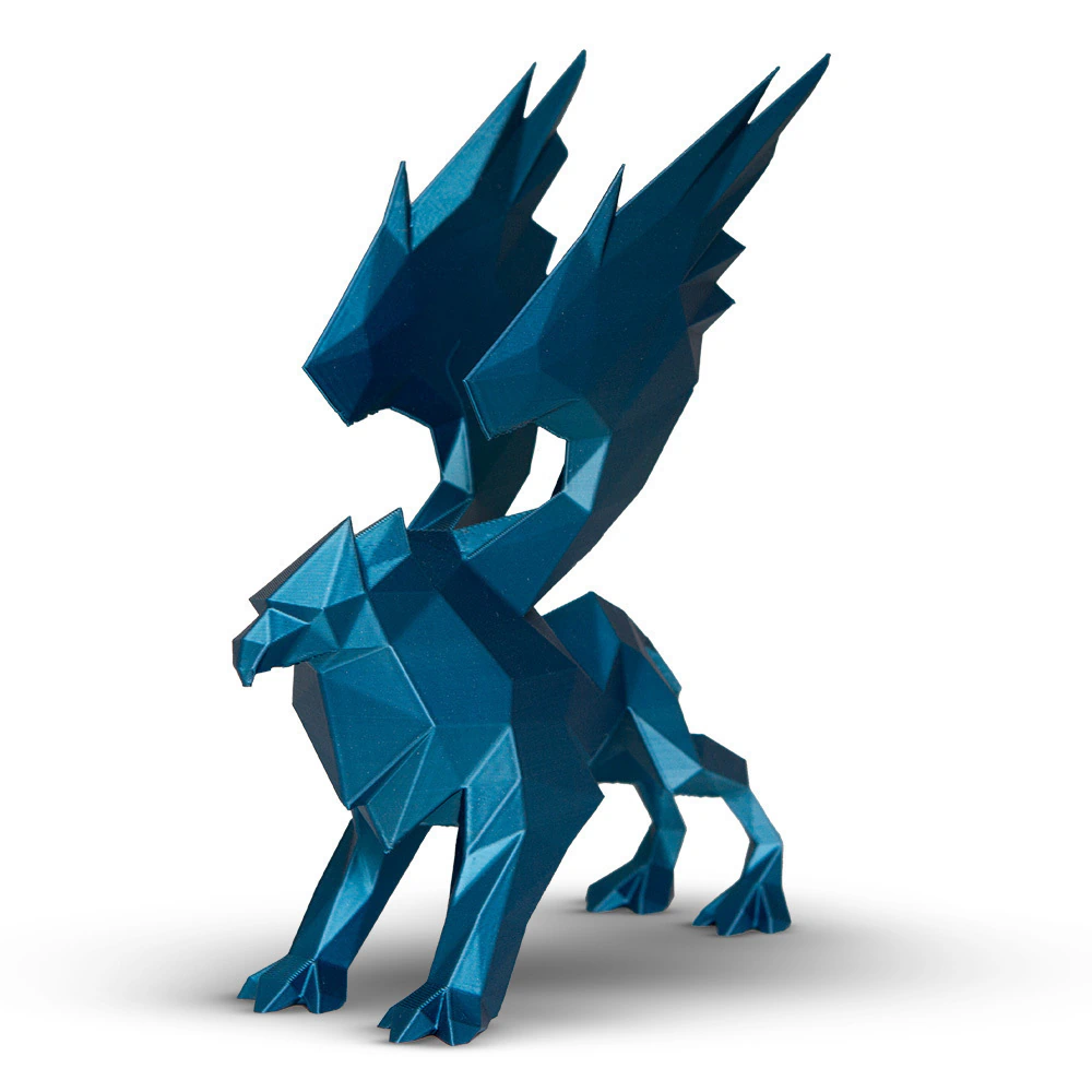 Voolt3D PLA Azul Metalizado V-Silk 1kg para Impressora 3D 2