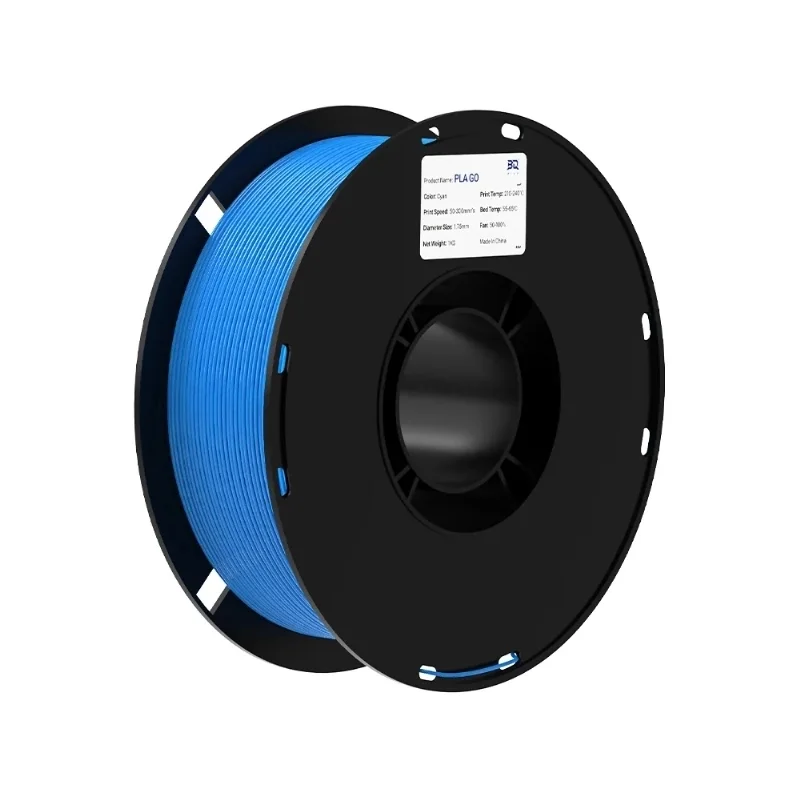 Filamento PLA GO Cyan - Ciano BIQU 1,75 mm 1 kg para Impressora 3D