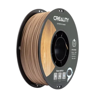 Filamento CR-PLA Wood Creality 1.75mm 1kg - Madeira para Impressora 3D 1