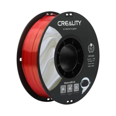 Filamento PLA CR-Silk Creality 1.75mm 1kg - Dourado e Vermelho para Impressora 3D 2