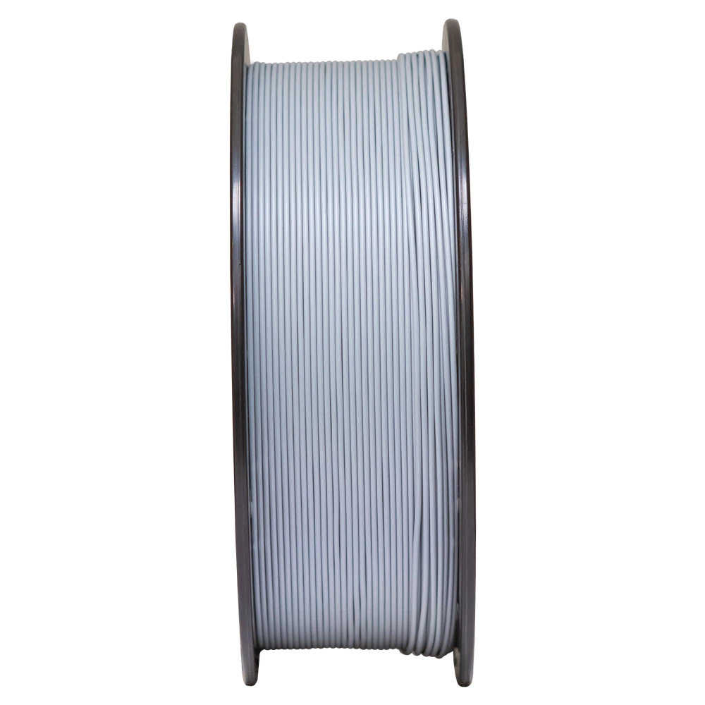 Filamento Voolt3D PLA Cinza Claro Velvet 1kg para Impressora 3D 3