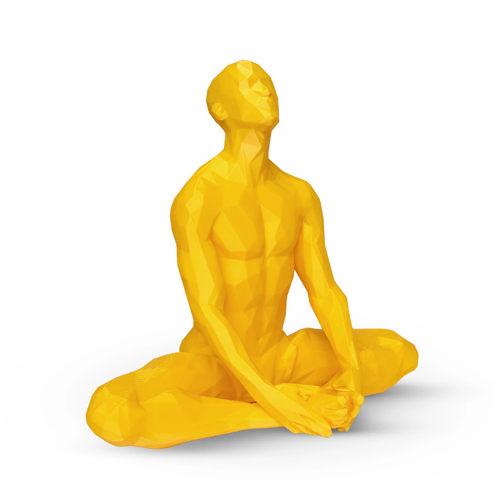 Filamento Voolt3D PLA Amarelo Velvet 1kg para Impressora 3D 2