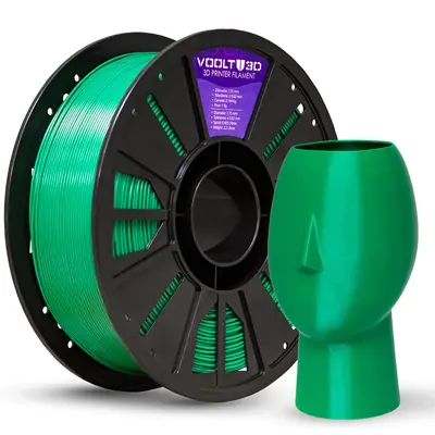 Filamento Voolt3D PETG HF Verde High Fluidity Premium - 1Kg para Impressora 3D 1