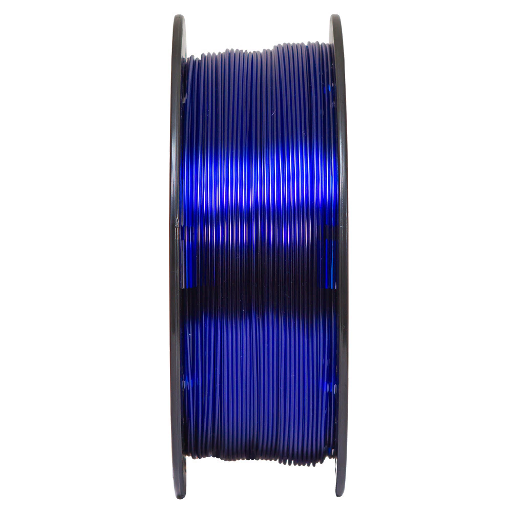 Filamento Voolt3D PETG HF Azul Marinho Translúcido High Fluidity Premium - 1Kg para Impressora 3D 3
