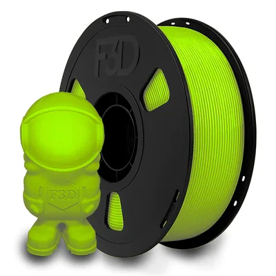 Filamento PLA Premium Verde Limão para Impressora 3D — filamento para impressora 3D