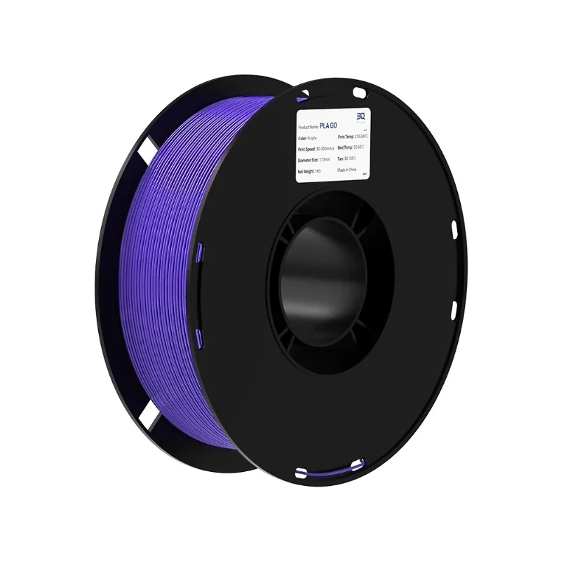 Filamento PLA GO Purple - Roxo BIQU 1,75 mm 1 kg para Impressora 3D