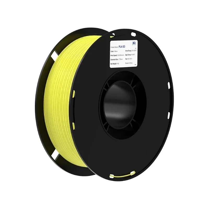 Filamento PLA GO Yellow - Amarelo BIQU 1,75 mm 1 kg para Impressora 3D