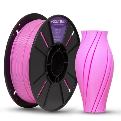 Filamento Voolt3D PLA Basic Rosa 1,75mm 1kg  para Impressora 3D 1