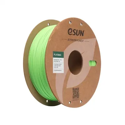Filamento eSUN PLA Basic Peak Green - Verde 1,75 mm 1 kg para Impressora 3D 1